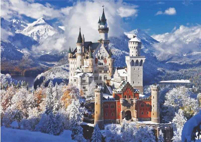 Keskin 260363-99 68*48 1000Li Yapboz Beyaz Şato