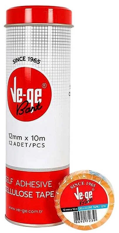 Vege Bant Selefon Ets Metal Kutu 12X10