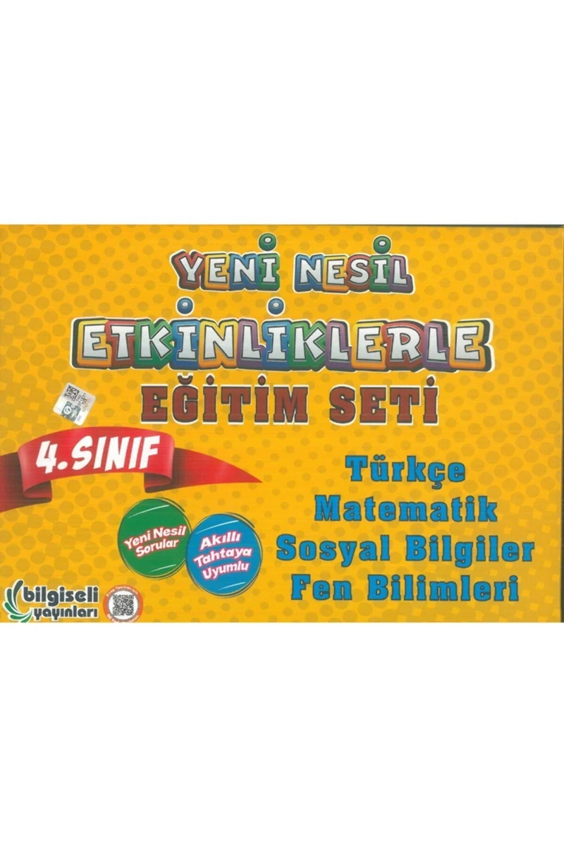 Bilgiseli Yayınları 4. Sınıf Yeni Nesil Etkinliklerle Eğitim Seti