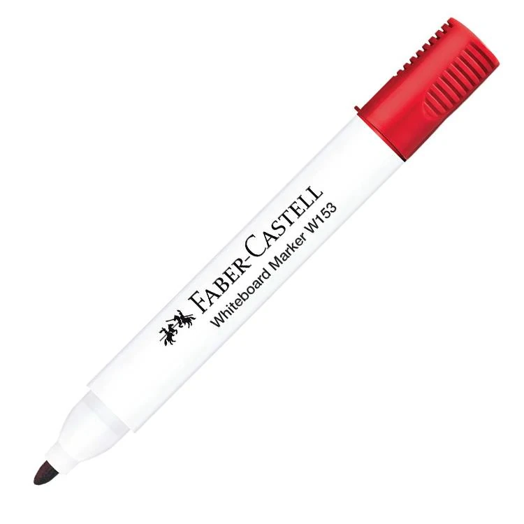 Faber Castell Tahta Kalemi W153 W.Board Markör Kırmızı 5040254029000