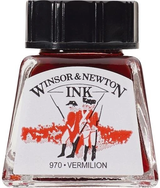 Wn Wınton Lv-Wn-1005680 Drawıng Ink 14Ml Lıquıd Vermılıon