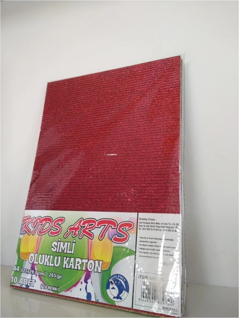 Tüter Kids Arts Simli Oluklu Karton