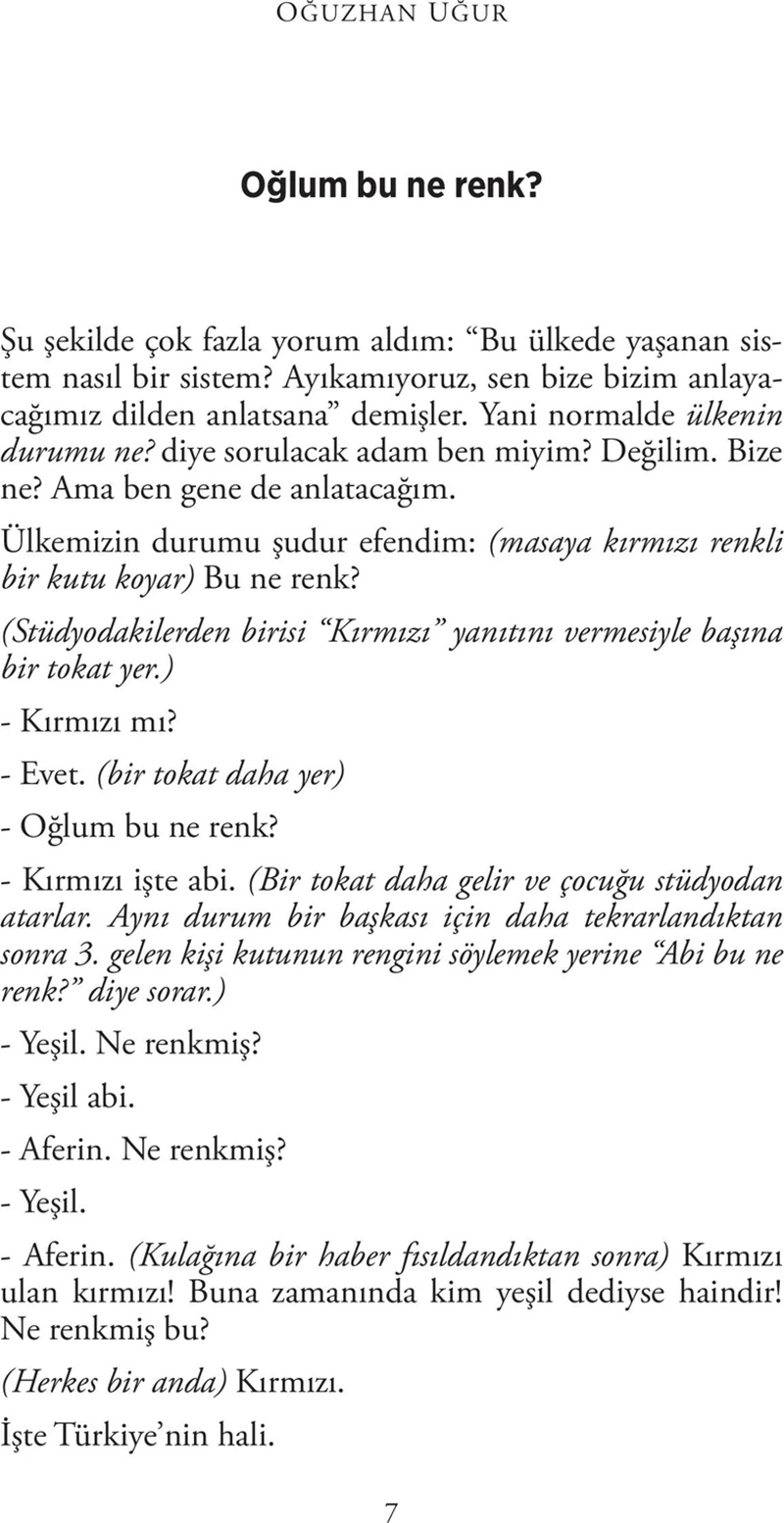 Mevzular - Oğuzhan Uğur