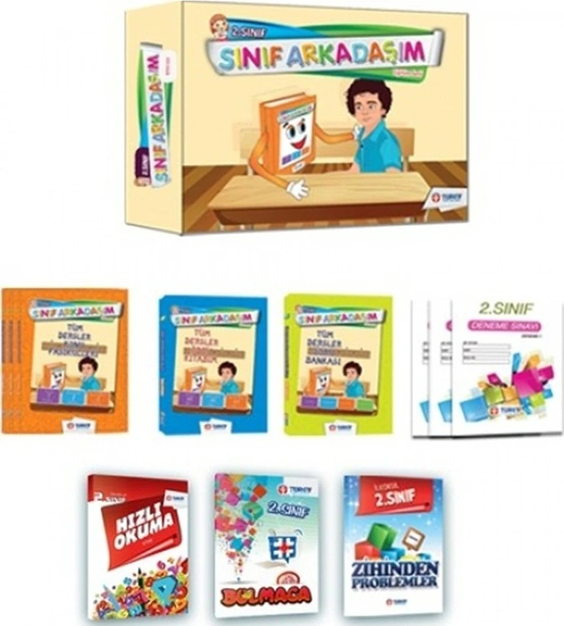 Türev Yayınları 2. Sınıf Türev Arkadaşım Seti