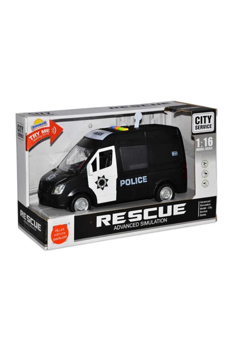Sunman Ambulans Sesli Işıklı 1/16
