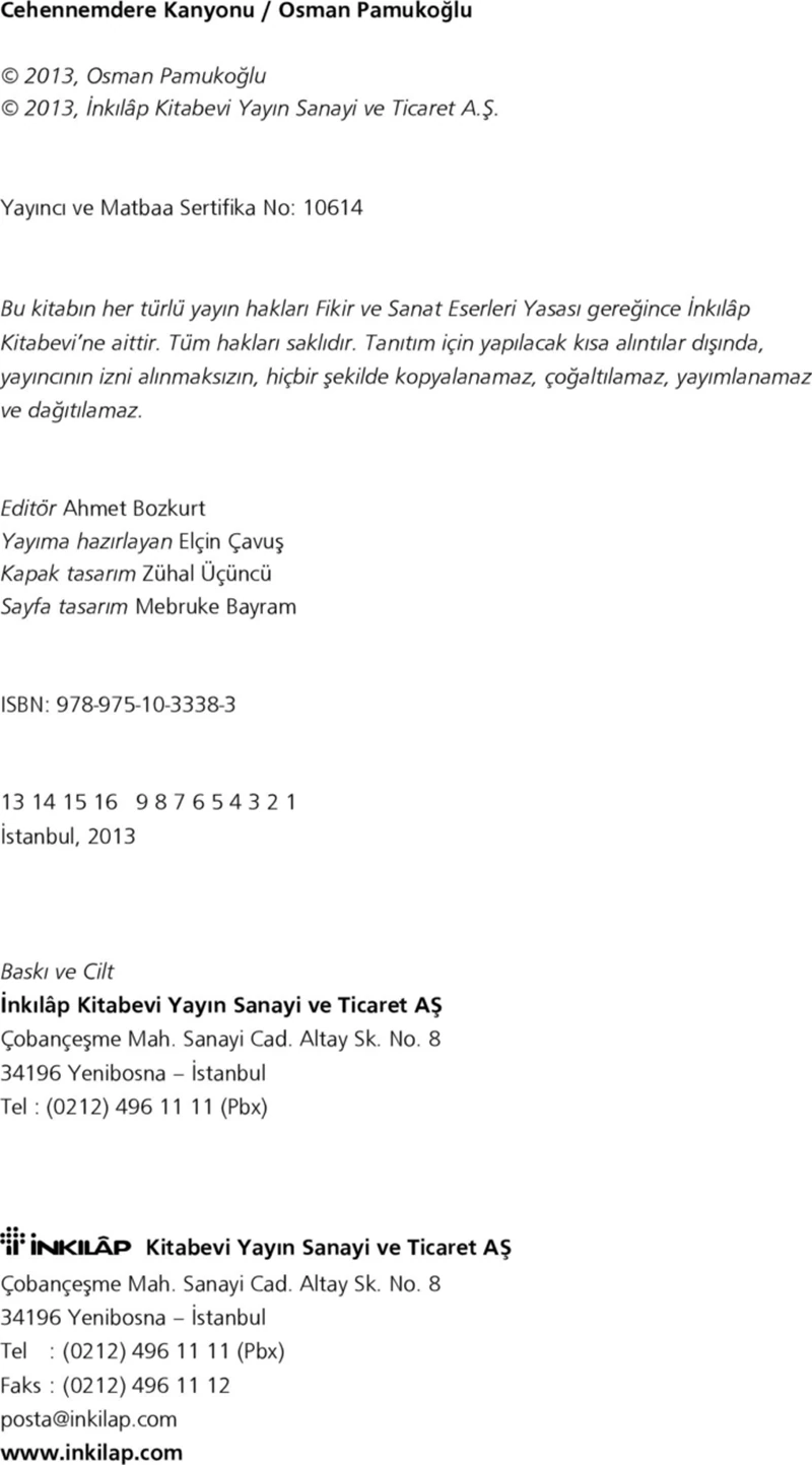 Cehennemdere Kanyonu: Yaşamla Ölüm Arasında 20 Asker ve 1 Yüzbaşı - Osman Pamukoğlu