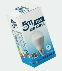 5M Led Ampül 11W E27 LP003 5551 4569 5123