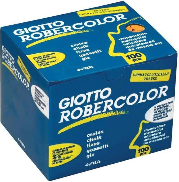 Giotto Robercolor Tozsuz Tebeşir Yeşil 100 Paket