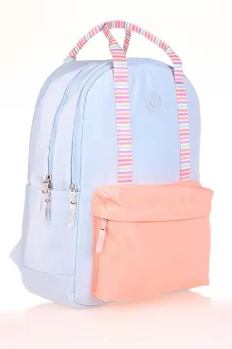 Kaukko Double Stripe Sırt Çantası Blue K1765
