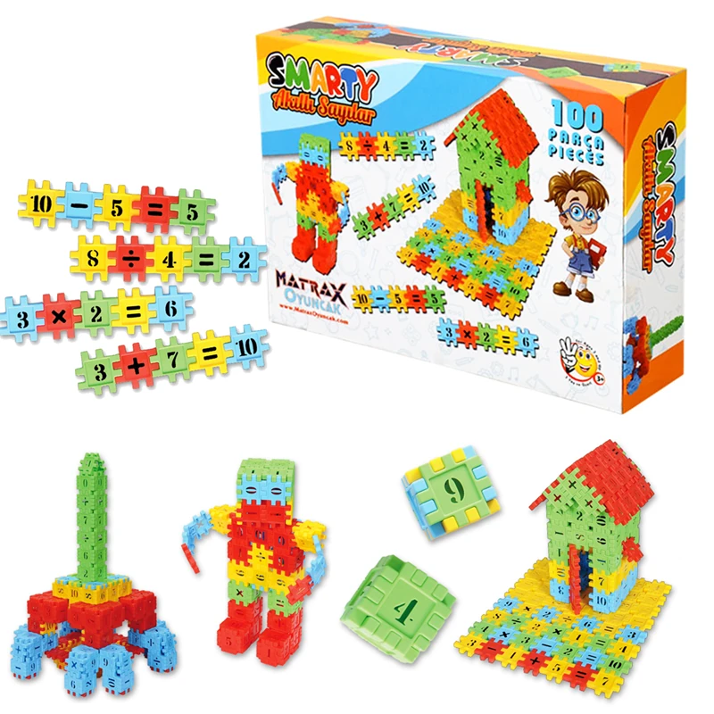 Matrax 100 Parça Smarty Akıllı Sayılar