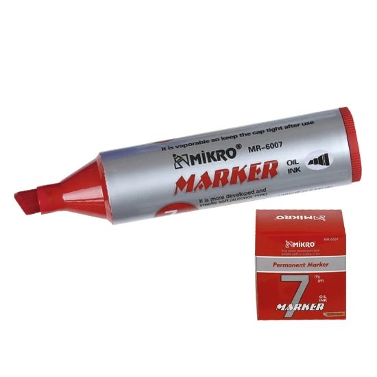 Mikro 6007 7Ml Jumbo Marker Kırmızı