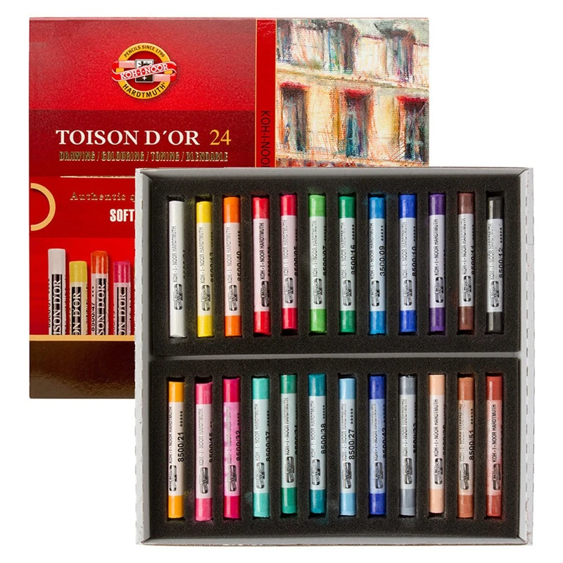 Kohınoor Set Extra Soft Dry Chalks 8554-024001Kz