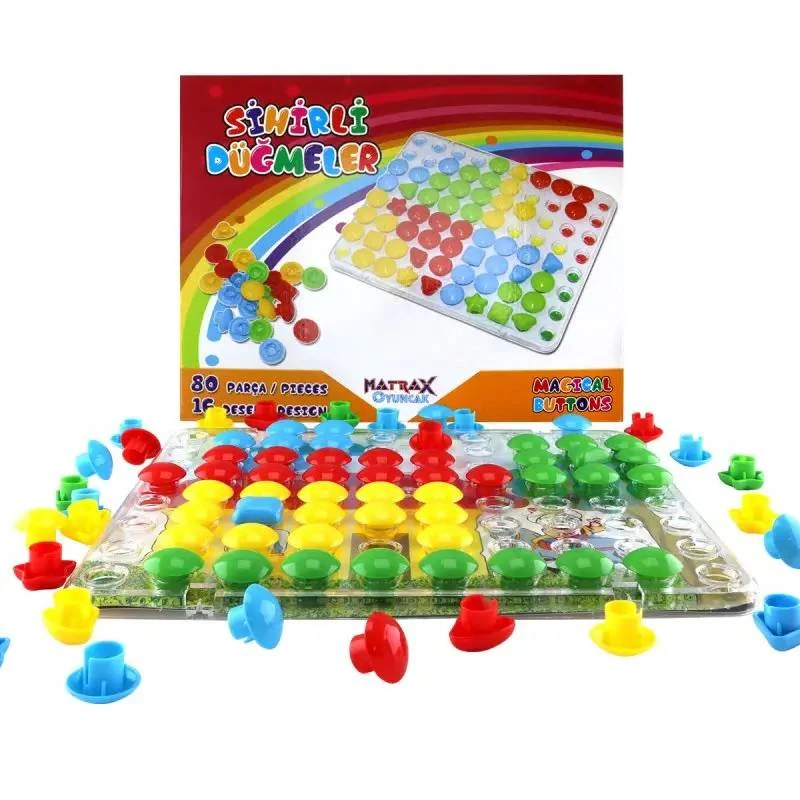 Matrax Sihirli Düğmeler 80 Parça