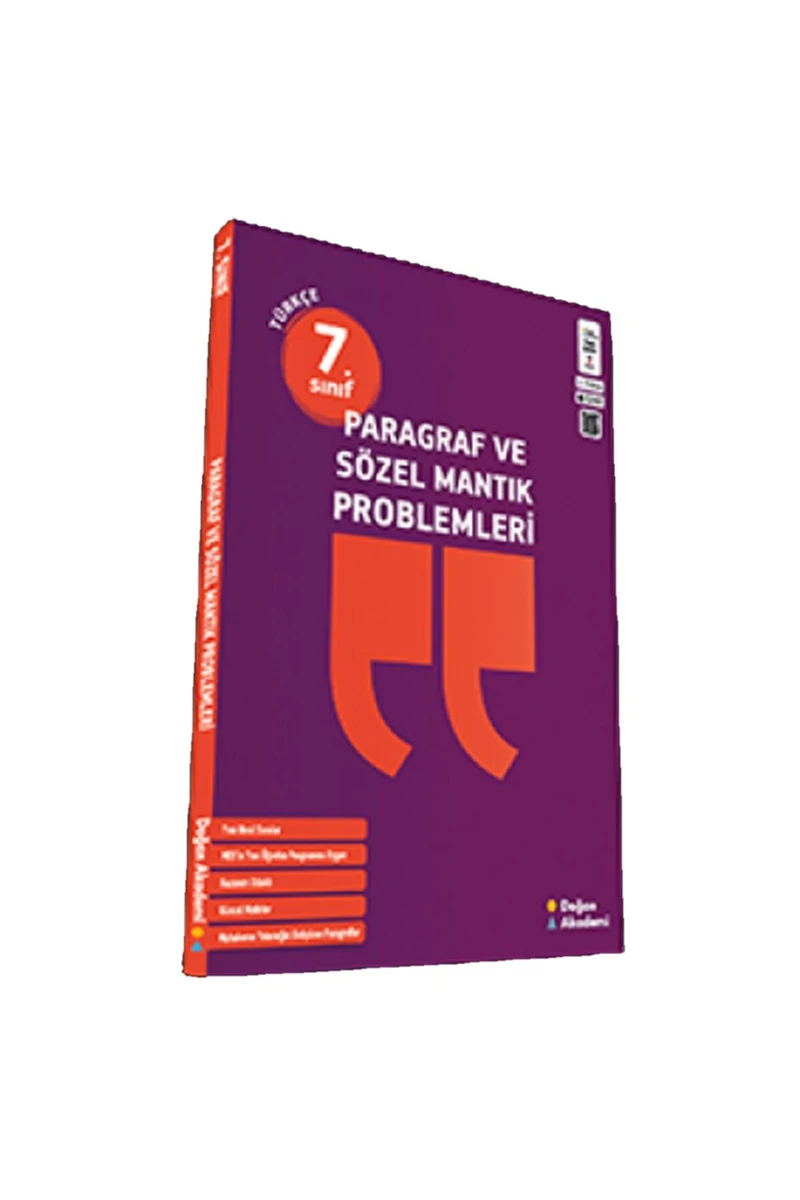 Doğan Akademi 7. Sınıf Paragraf ve Sözel Mantık Problemleri