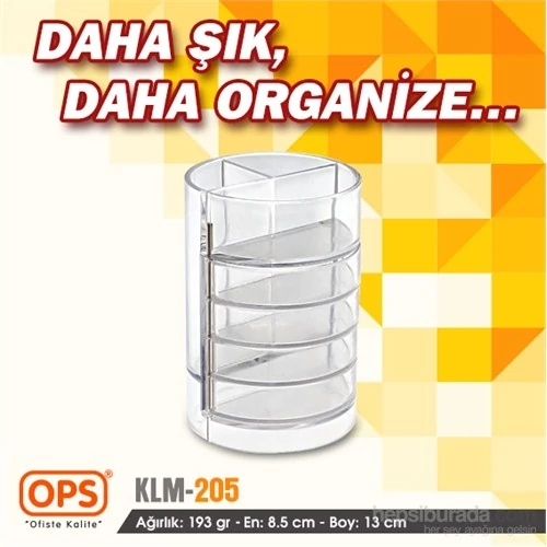 Ops KLM205CT Kalemlik (Şeffaf)