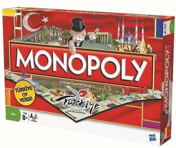Hasbro 01610 Monopoly Türkiye*6