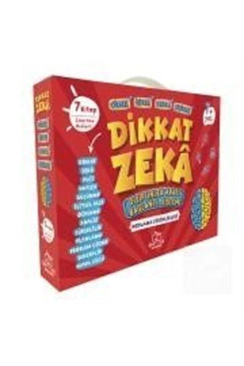 Dikkat Zeka 1. Sınıf Seti 7 Yaş (7 Kitap) - Mehmet Türkdoğan