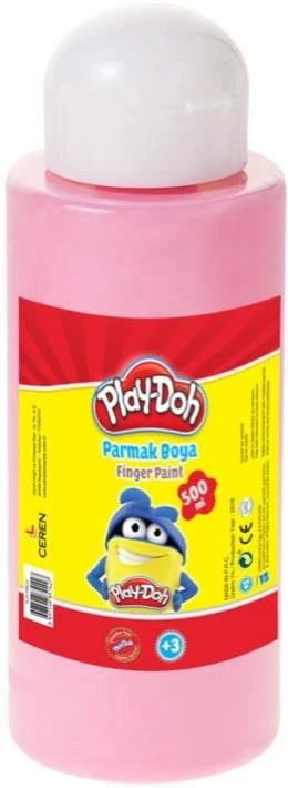 Play-Doh Parmak Boyası 500 Ml. Pembe Play-Pr010