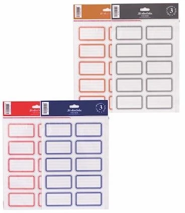 Keskin 220895-99 3Lü Tek Renk Etiket Altın