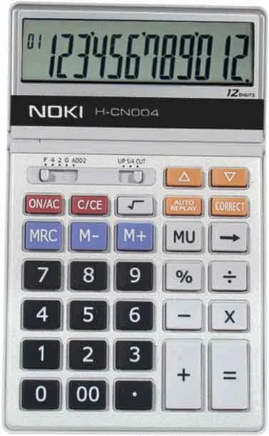 Noki H-Cn004 Çanta Tipi 12 Hane Hesap Makinesi *80