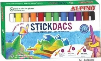 Alpino Kalemleri Çevirmeli Mum Boya 12 Renk