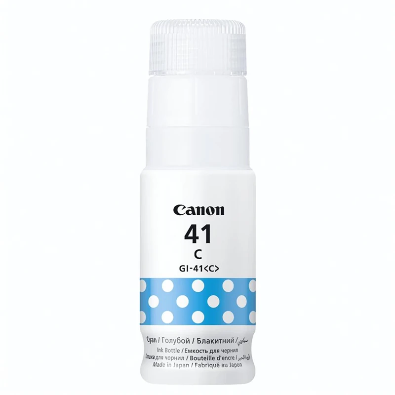 Canon GI-41C Cyan Mavi Şişe Mürekkep G2420-G3420-G3430-G4470-G3470-G3480