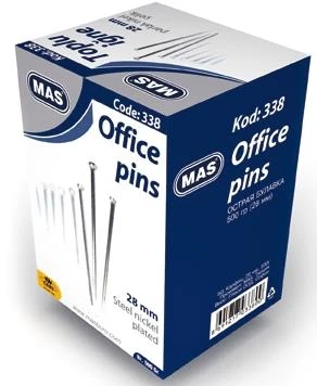 Mas Toplu İğne 28/500 Gr 338