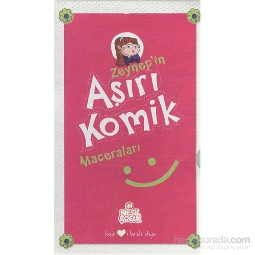 Nesil Çocuk - Zeynep'İn Aşırı Komik Maceraları-1 5 Kitap+Sk