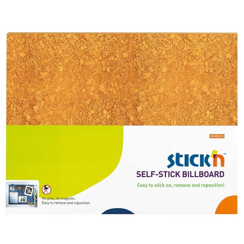 Hopax Yapışkanlı Pano 58X46 Kahverengi· 23023