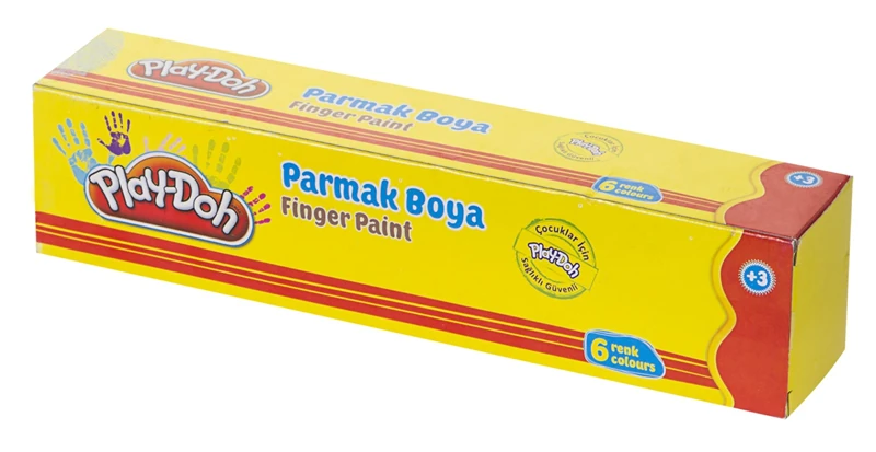 Play-Doh 6 Renk Parmak Boya Birleşik 30 Ml PLAY-PR018