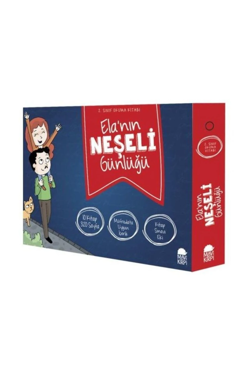 Elanın Neşeli Günlüğü 2. Sınıf Okuma Seti (10 Kitap) - Celal Akbaş