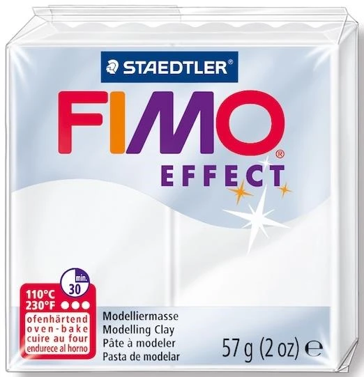 Fımo Modelleme Kili Effect Şeffaf Beyaz 8020-014