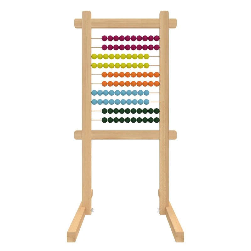 Panda Yazı Tahtası + Abaküs Ahşap Ayaklı 100 Boncuklu 55X100 Pan 310