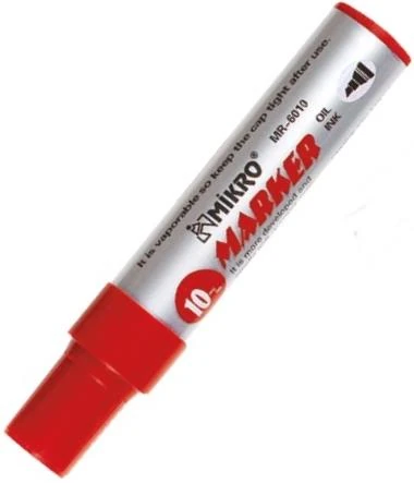 Mikro 6010 10Ml Jumbo Marker Kırmızı