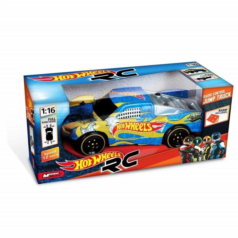 HOT WHEELS auto with ramp R/C 1:16, 63257