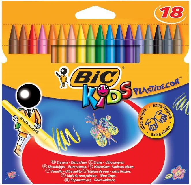 Bic 8297712 Silinebilir Pastel 18 Renk