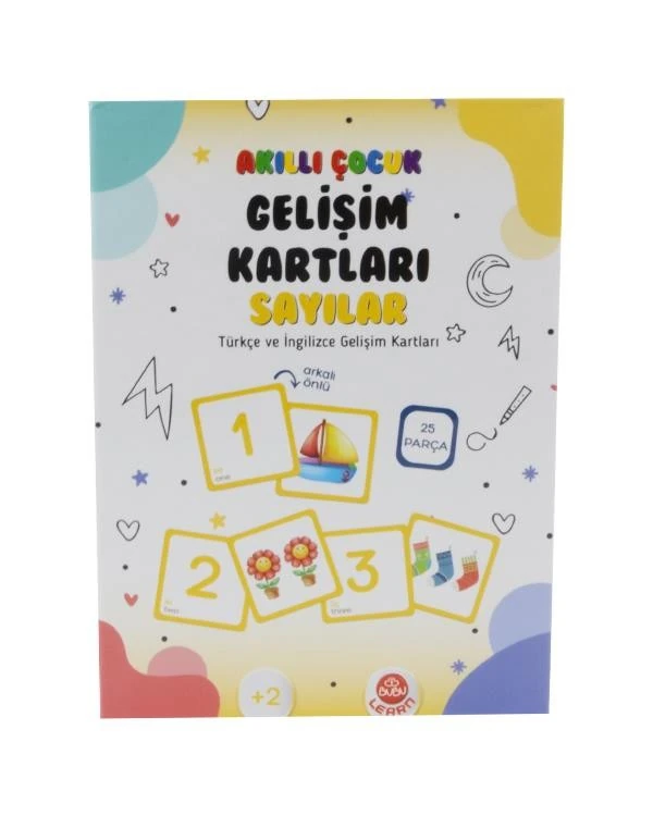 Akıllı Çocuk Gelişim Kartları Sayılar Bubu