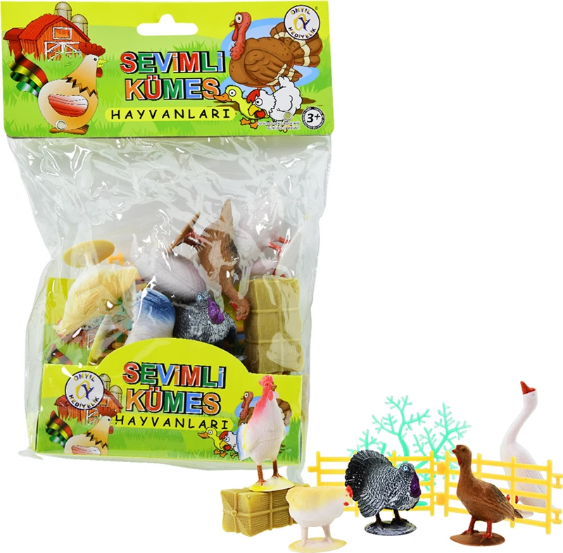 Onyıl Hp0311By/10A Pvcde Hayvan Seti