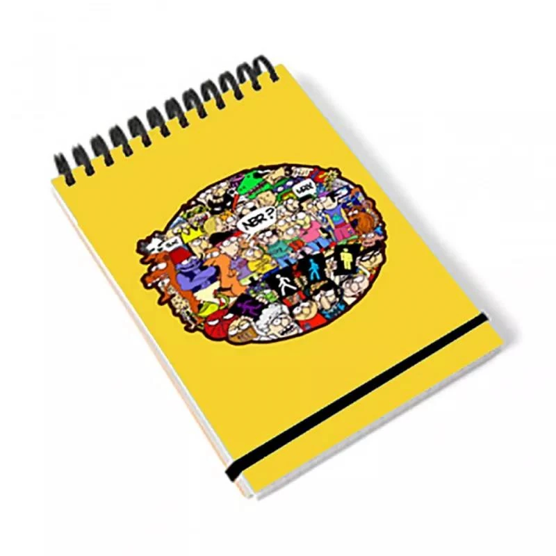 Palkon Bloknot Mini Spr 7*10 Cm Renkli Sayfalı Düz G4033