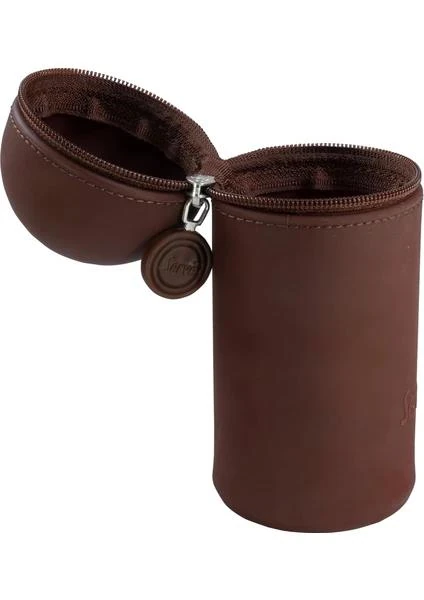 Serve Hoopup Kalem Çantası Toprak Kahverengi