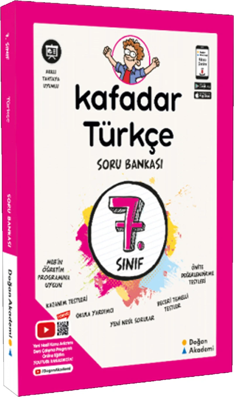 Doğan Akademi Kafadar 7.sınıf Türkçe Soru Bankası