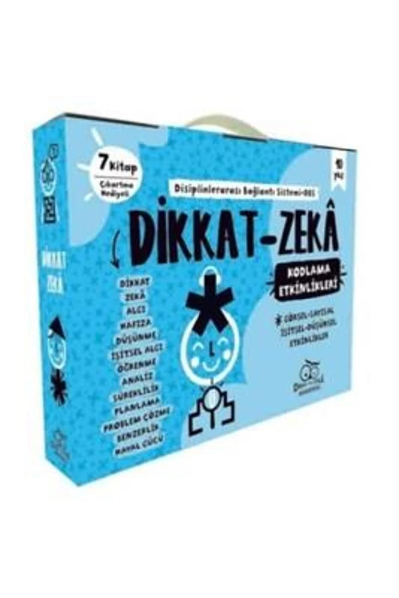 Dikkat Zeka 4. Sınıf Seti 10 Yaş (7 Kitap) - Mehmet Türkdoğan