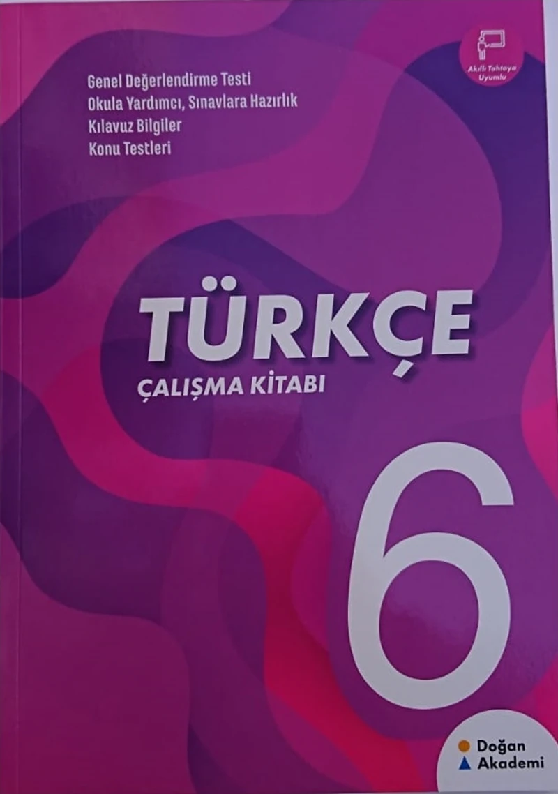 Doğan Akademi 6. Sınıf Türkçe Çalışma Kitabı