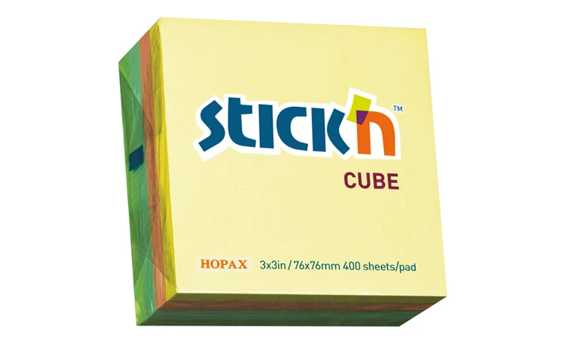 Gıpta Stickn 76x76 Pastel 4 Renk Küp 400 Yaprak (21013)