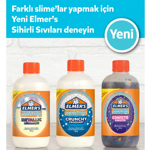 Elmers Yapıştırıcı Sıvı 258 Ml Çıtırlı Sihirli 2109490