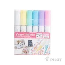 Pılot Dekorasyon Kalemi Pıntor Ef Set 6 Renk Pastel Sw-Pt-Ef-S6-P