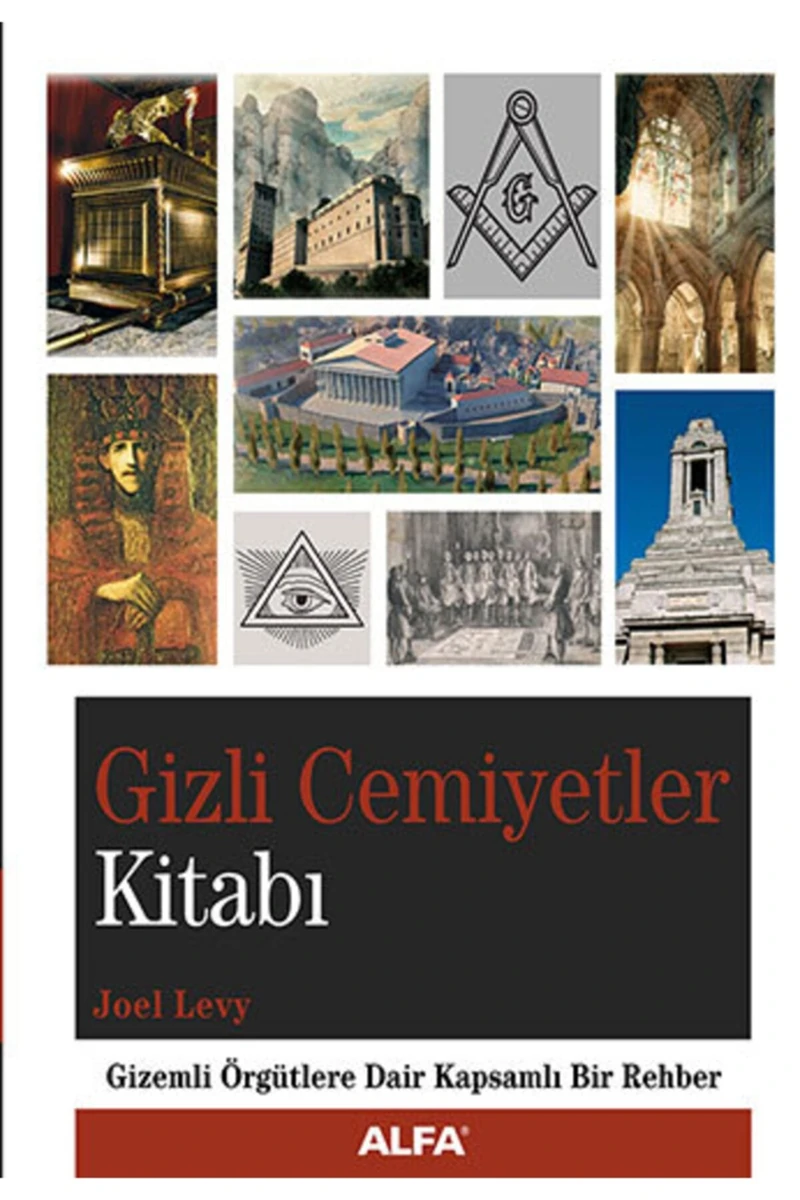 Joel Levy Gizli Cemiyetler Kitabı Başvuru Kitabı Türkçe Ciltsiz