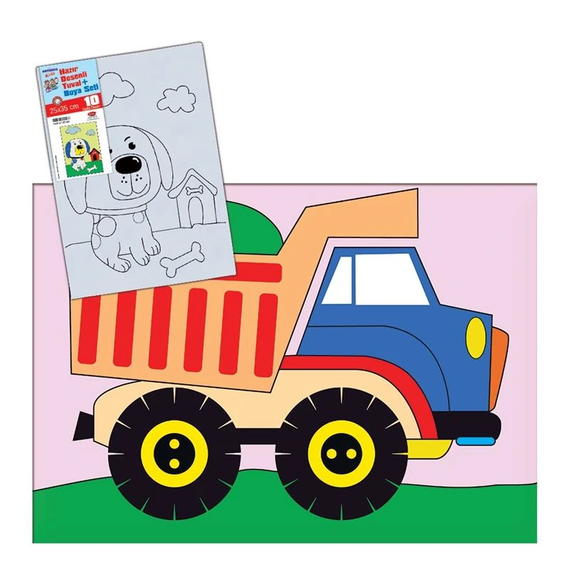 Artdeco Y-Dstb-2535-13 Kıds Des Tuval 25*35 Deniz