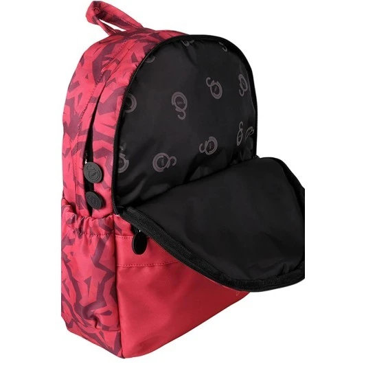 Me Çanta Galatasaray Lisanslı TORIA Desenli Kırmızı Sırt Çantası 3 Bölmeli 24510