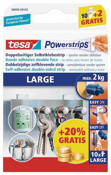 Tesa Bant Sökülebilir Yedek Büyük 58000-00132-01